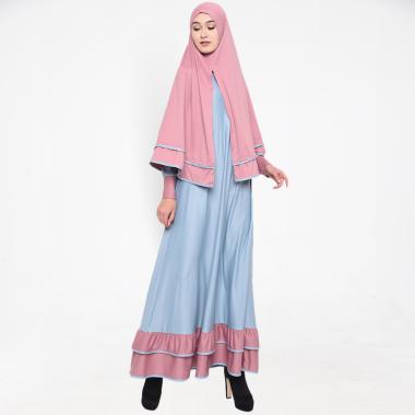 JAVA SEVEN LLS 999 Gamis Wanita - Biru
