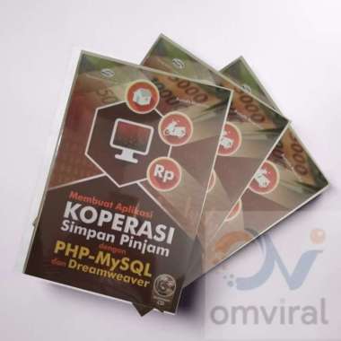 Membuat Aplikasi koperasi simpan pinjam dengan PHP mysql dan dreamweaver + CD