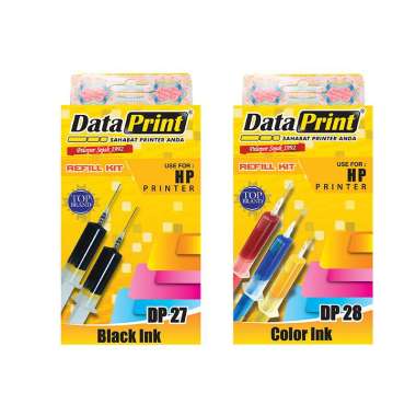 Data Print Tinta Refill for HP [Bundling] Mix