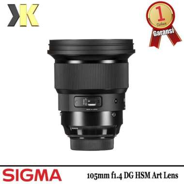 Sigma 105mm f1.4 DG HSM Art Lens Garansi Resmi For Nikon