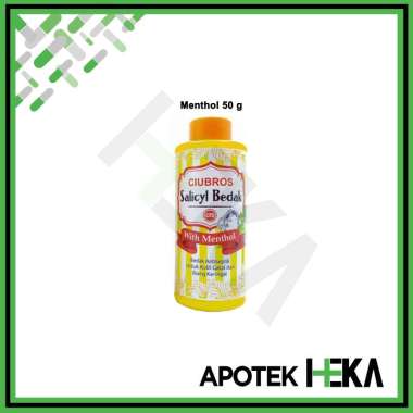 Salicyl Cito Ciubros Bedak Salisilat - Mengatasi Biang Keringat, Gatal Menthol 50g
