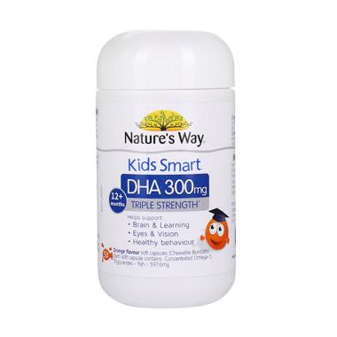 Nature's Way KS Triple Strength DHA Vitamin Anak [50 Capsul]
