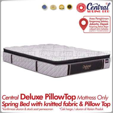 Spring Bed Central Deluxe Pillow Top - Mattress Only 160 x 200
