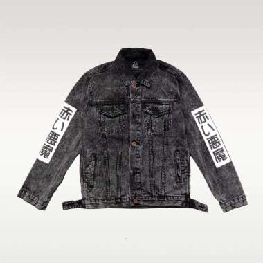PAPAGO - JAKET JEANS - JAKET DENIM PRIA - ONI EVIL Grey XL