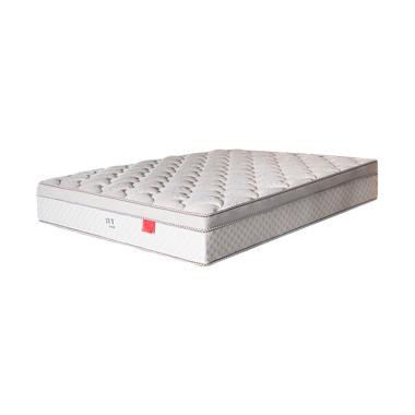 HELUX Ivy One Latex Kasur Springbed [Fullset - Jabodetabek] 160 x 200 Light Grey JABODETABEK