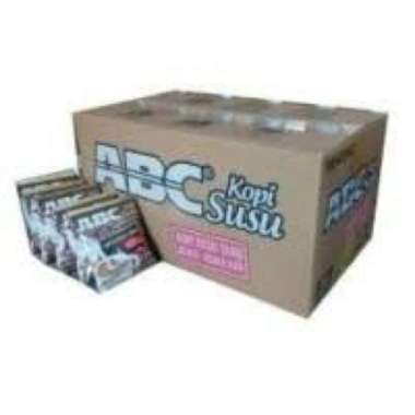 kopi abc susu 1dus isi 120 saset