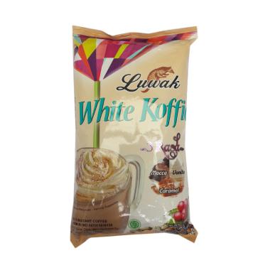 DUTA BUAH PUSAT Luwak White Cofee 3 Rasa Kopi Instan [10 x 20 g]