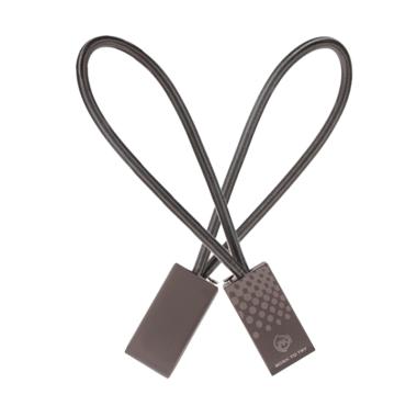 WK Design Sbaro 2in1 Series Lightning & Micro USB Data Cable Hitam