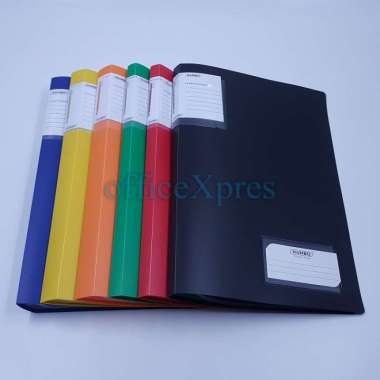Map Plastik / File Dokumen Keeper / Clear Holder F4 Folio 60 Lembar Hombo (POLOS) Kuning
