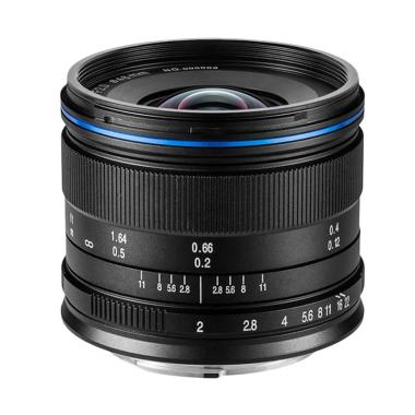 LAOWA 7.5 mm F/2 MFT Lensa Kamera Black