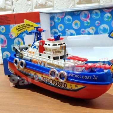 Mainan RC Kapal Laut Remote Control Marine Patroli