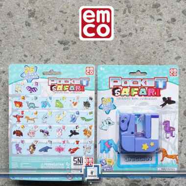 Emco Pocket Safari UNICORN Letter U Morphers Transformers Robot Animal