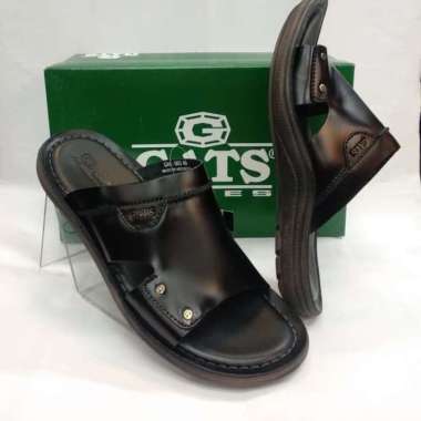 Sandal Kulit Gats GH 003 - Black 42