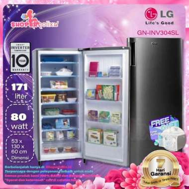 Kulkas Freezer LG GN INV304SL