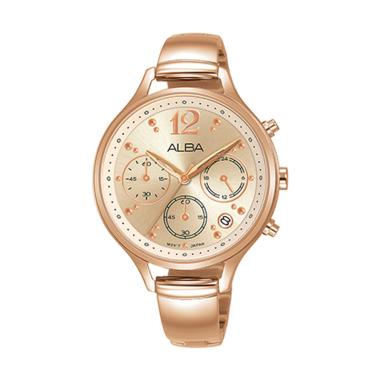 Alba AT3E96X1 AT3E98X1Jam Tangan Wanita original garansi resmi Rose Gold