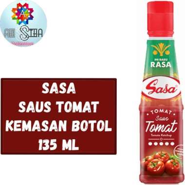Sasa Saus Sambal Kemasan Botol 135 ML Tomat