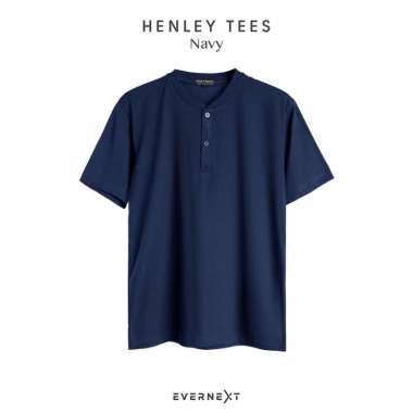 KAOS POLOS PRIA HENLEY TEE KAOS KANCING LENGAN PENDEK BASIC T-SHIRT PRIA KAOS DISTRO COMBED 30S PRIA