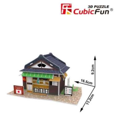 Cubicfun - Cubic Fun - 3D Puzzle World Style - Prakarya - Pazel - DIY Izakaya Pub