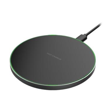Joyseus WC0002 Qi Fast Charging Wireless Charger Station - Black 01 Black