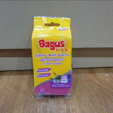 Bagus Spons Selulosa Cuci Piring Type 558 Pink