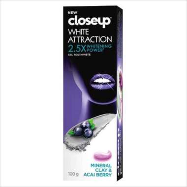 CloseUp White Attraction Pasta Gigi Mineral Clay & Acai Berry 100 Gr