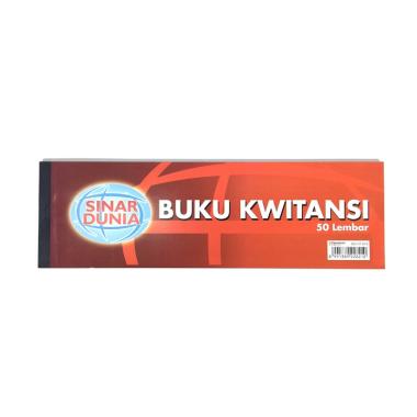 Sinar Dunia Buku Kwitansi Besar [50 Lembar] Multicolor