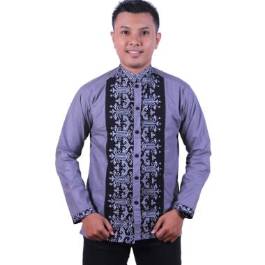King Projo Kombinasi Sorban Prada Batik Baju Koko Pria