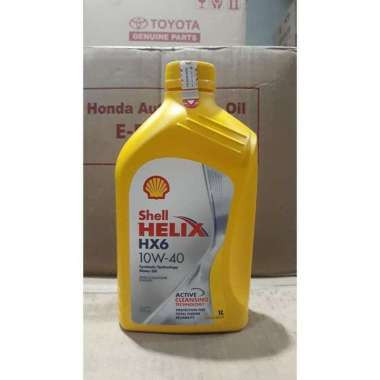 Oli Mobil Shell Hx6 10W-40 1Ltr