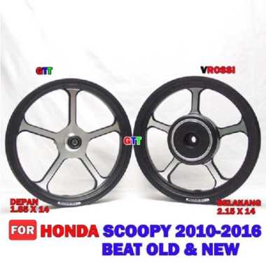 VELG RACING VROSSI XMODE STYLE HONDA BEAT SCOOPY TAHUN 2010-2016