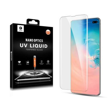 Mocolo 3D Clear Full Cover Small Light Screen Protector for Samsung S10 Plus
