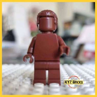 LEGO TLS101 - Monochrome Minifigure Reddish Brown