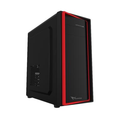 Alcatroz Ultimax U5 PC Casing Komputer Black Red