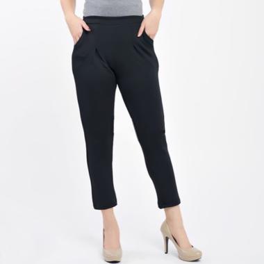 Evercloth Harem Celana Wanita - Black Semua Ukuran Black