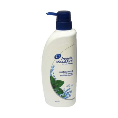 Promo Harga Head & Shoulders Shampoo Cool Menthol 480 ml - Blibli