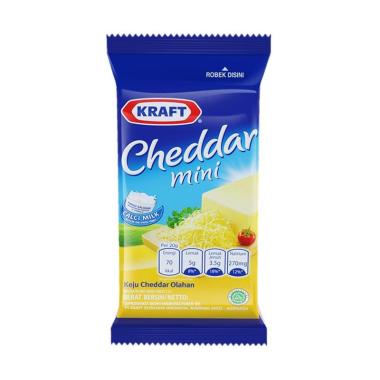 Promo Harga KRAFT Cheddar Mini 30 gr - Blibli