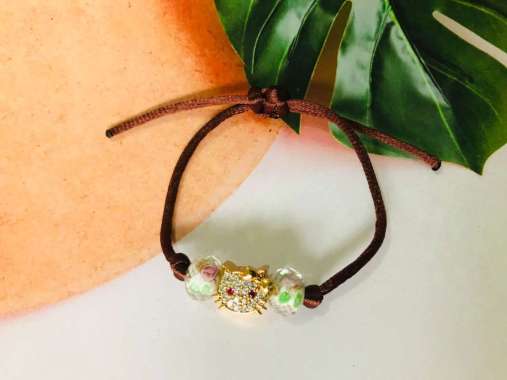 Gelang Bracelet Tali Anak Cewek Hello Kitty Xuping