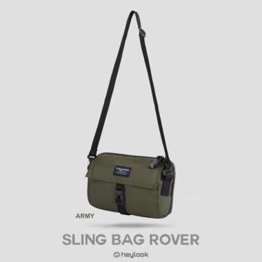 HEYLOOK Tas Selempang Pria Rover Sling Bag Waterproof Pria ARMY