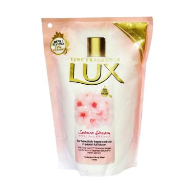 Promo Harga LUX Body Wash Sakura Dream 450 ml - Blibli