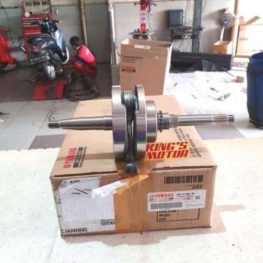 Kruk, Ker As, Crankshaft Assy Mio M3, Mio S, Mio Z 125 (2Ph) Ori Ygp Silver