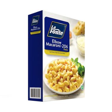 Promo Harga La Fonte Macaroni Elbow Macaroni - 206 225 gr - Blibli