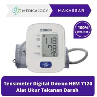 Tensimeter Digital Omron HEM 7120 Automatic Digital Tensimeter Alat Ukur Tekanan Darah