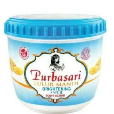 Purbasari Lulur Mandi Biru( Brightening+Bit. E)