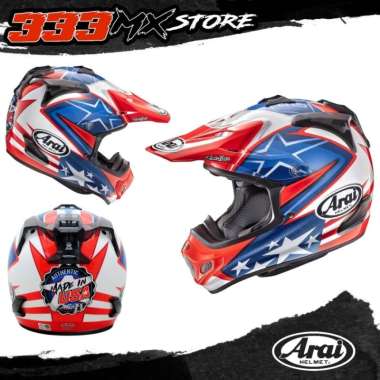 ARAI MX V HAYDEN HELM CROSS ARAI MX V USA HELM ARAI MX CROSS