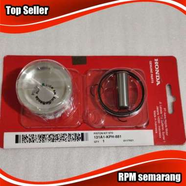 Piston kit seher Ring pen Honda karisma Kirana Supra X 125 lama Batman size zero Original - Mph00095