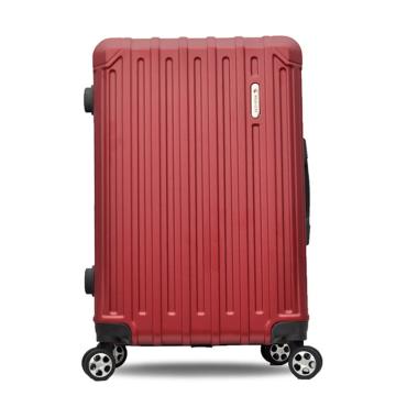 Polo City 073 Hardcase Koper [24 Inch] Red Maroon