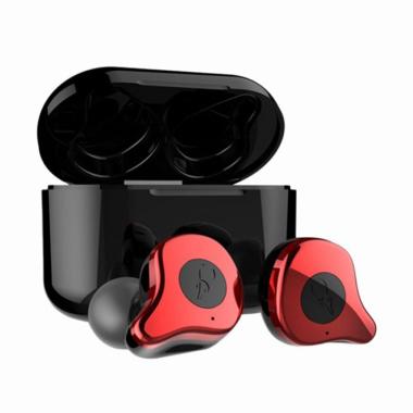 SABBAT E12 HiFi TWS True Bluetooth 5.0 Wireless Earbuds Red