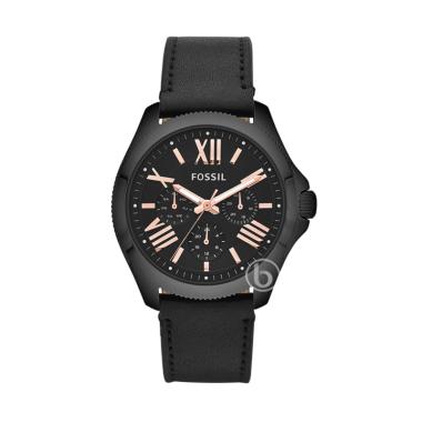 Fossil Cecile Multi-Function AM4523 Jam Tangan Wanita [Original] Black Rose Gold