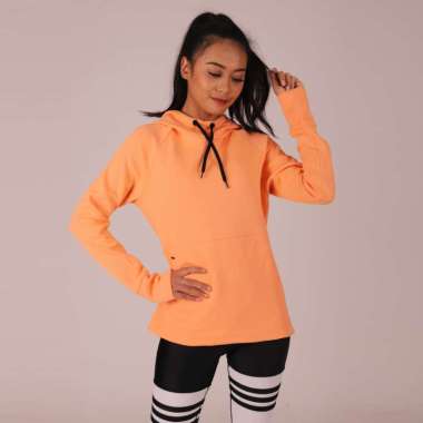SOC W Active Sport Hood Jacket SOCJ007|Sweatshirt Hoodie Wanita M ORANGE