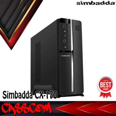 Casing PC Simbadda Mini Series CX 170 + PSU 380w