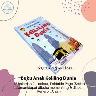 Buku Anak Keliling Dunia - Buku Keluarga Islami - Buku Pendidikan Anak - Buku Bacaan PAUD